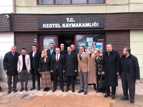 Kocaeli Milletvekili Cemil YAMAN İlçe Kaymakamımız Recep Öztürk’ü Ziyaret Etti